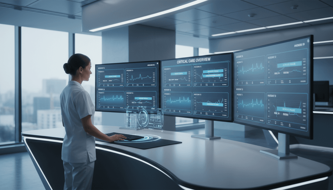 Device categorization visualization showing medical IoT devices mapped on a hospital network